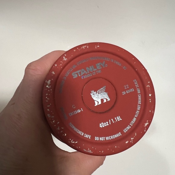 Stanley RED RUST the QUENCHER H2.0 FLOWSTATE TUMBLER (SOFT MATTE) | 40 OZ - Picture 8 of 12